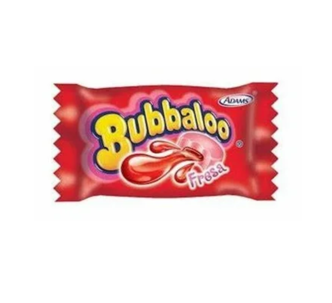 Chicle Fresa 5.1 g BUBBALOO