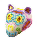 Calaverita de azucar (calavera) GATO - DIA DE MUERTOS