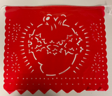 Papel picado de plástico - 10 hojas con 5 metros