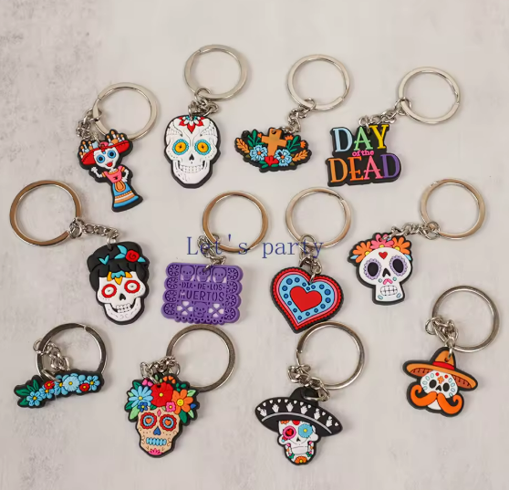 Llaveros Dia de Muertos