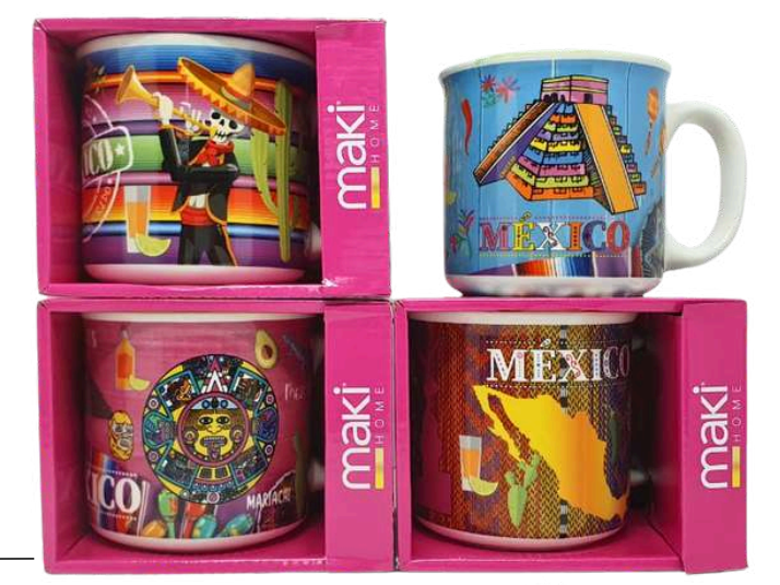 Taza Jumbo México Porcelana - MAKI