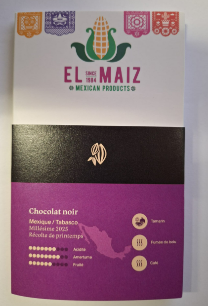 Chocolate negro El Maiz