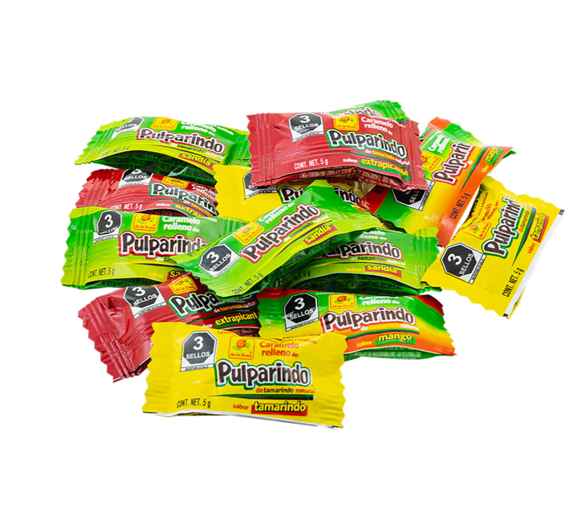 Caramelos Rellenos de Pulparindo