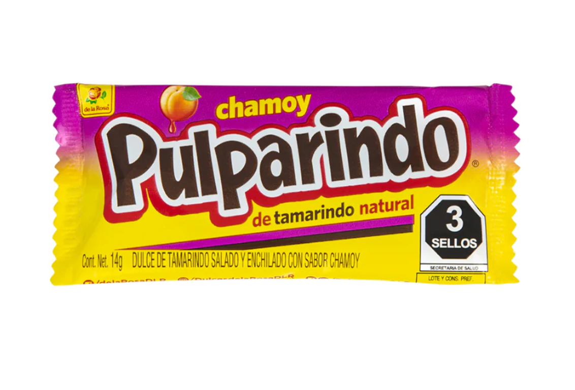 Pulparindo sabor Chamoy 14g (1 Pieza)
