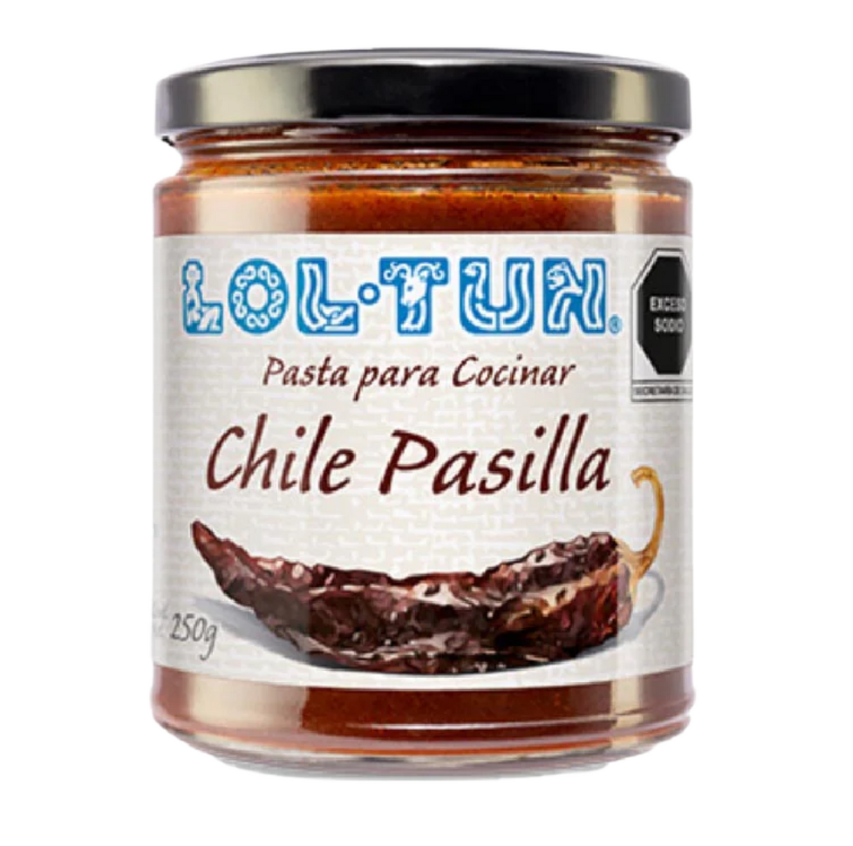 Pasta de Chile Pasilla 250g - LOL-TUN