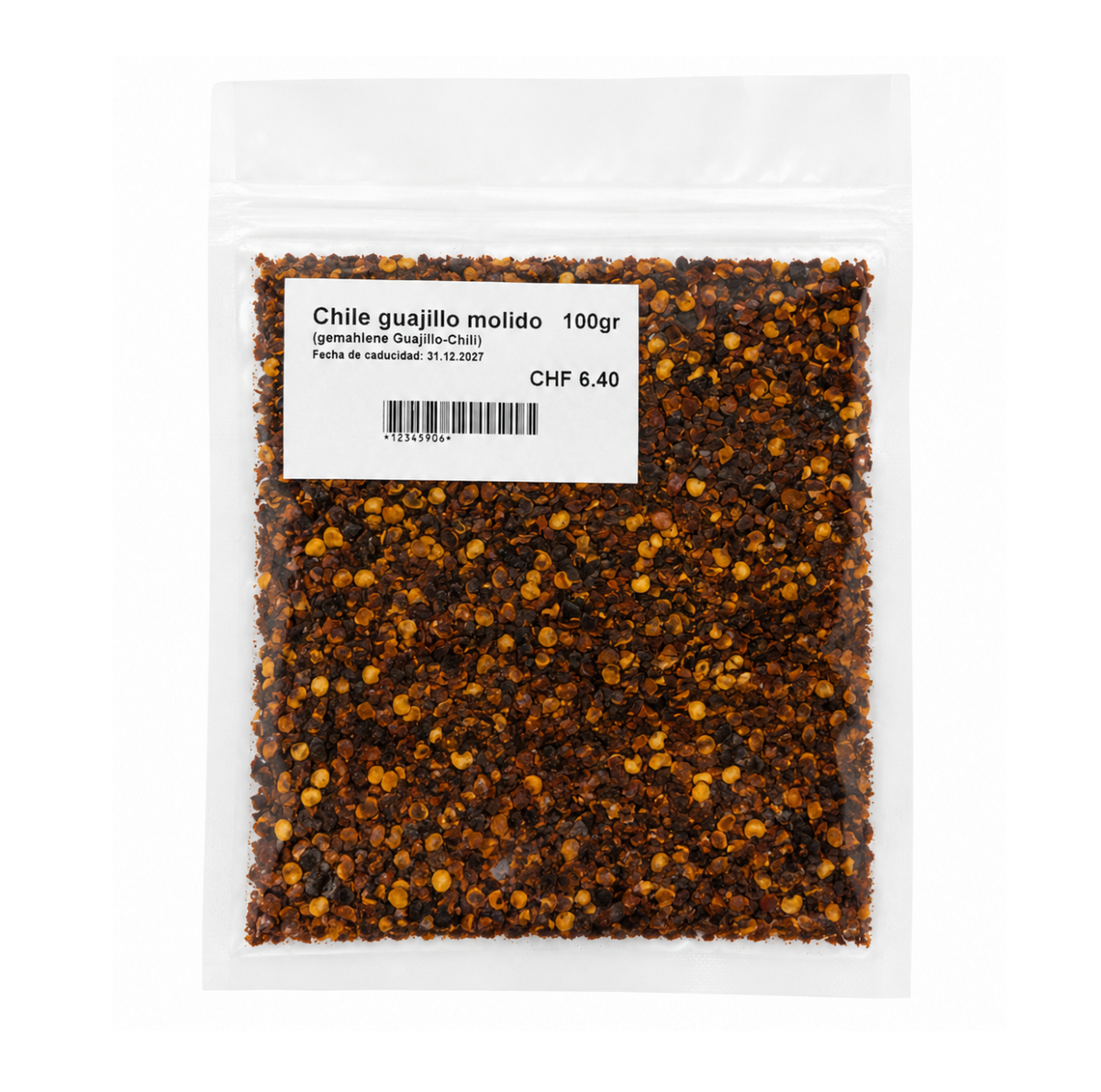 Chile guajillo molido 100 gr