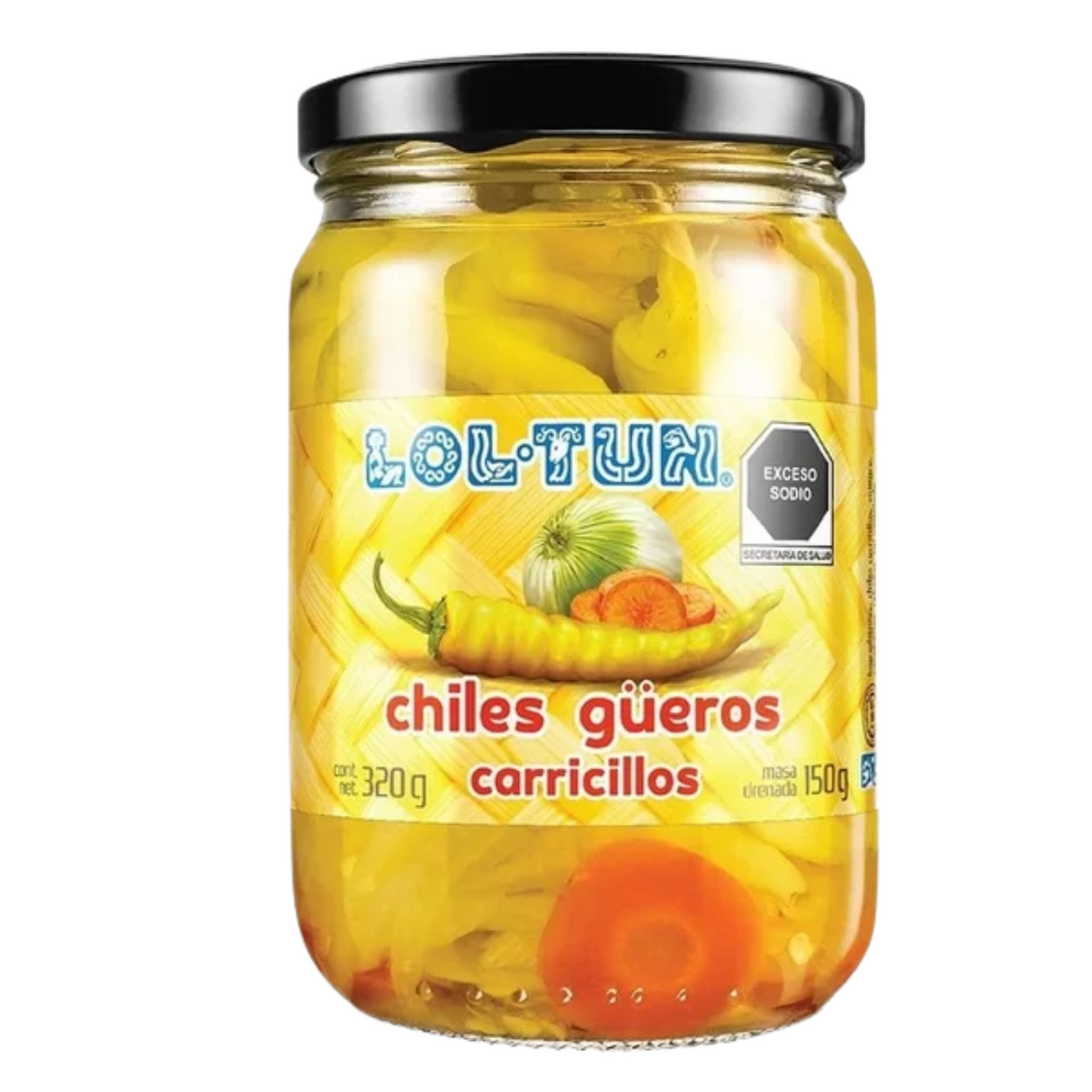 Chile Güeros Carricillos 320g LOL-TUN