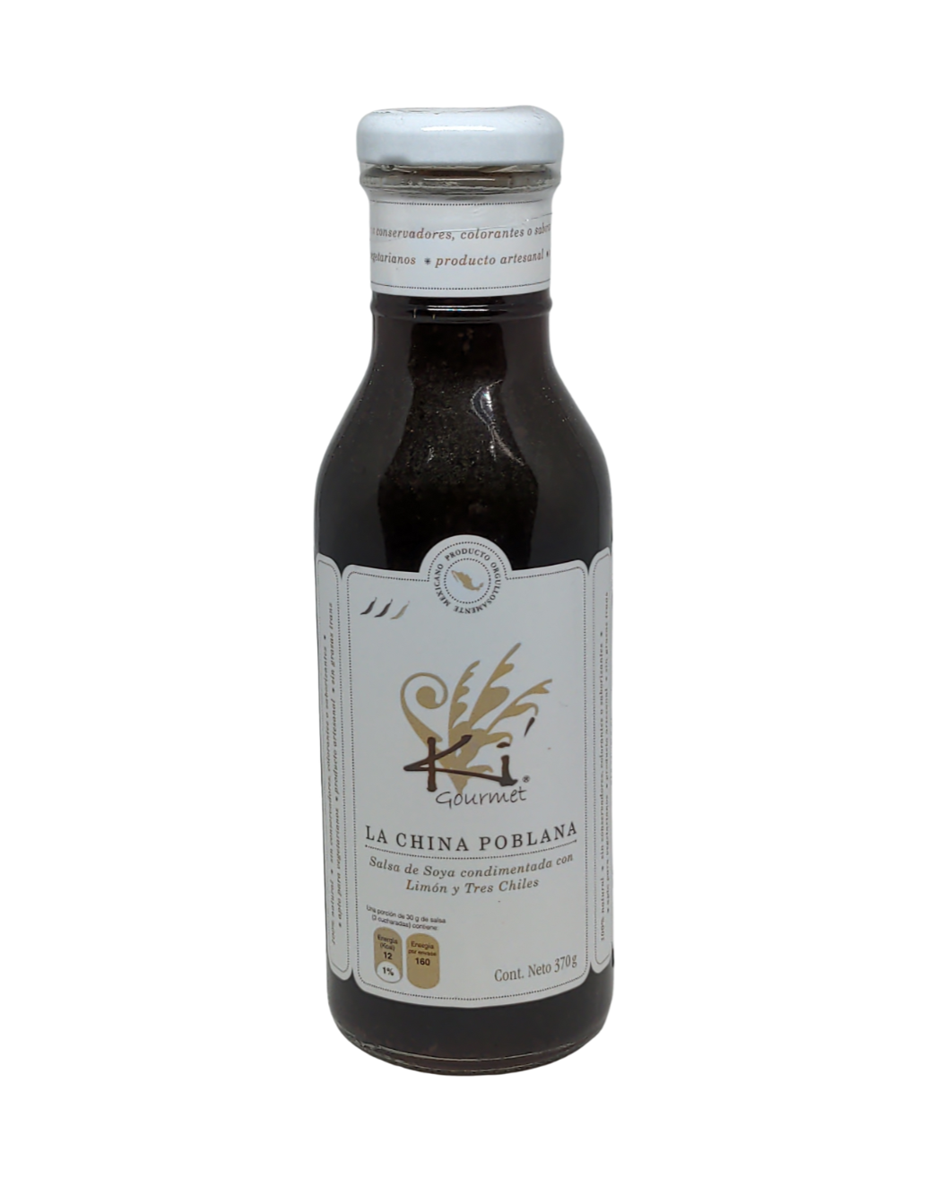 Salsa La China Poblana de soya con chile y limón 370g - KI GOURMET