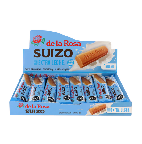 Chocolate Suizo con extra leche 18g