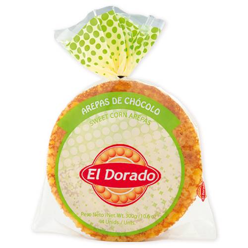 Arepa de Chocolo 4 Unidades EL DORADO