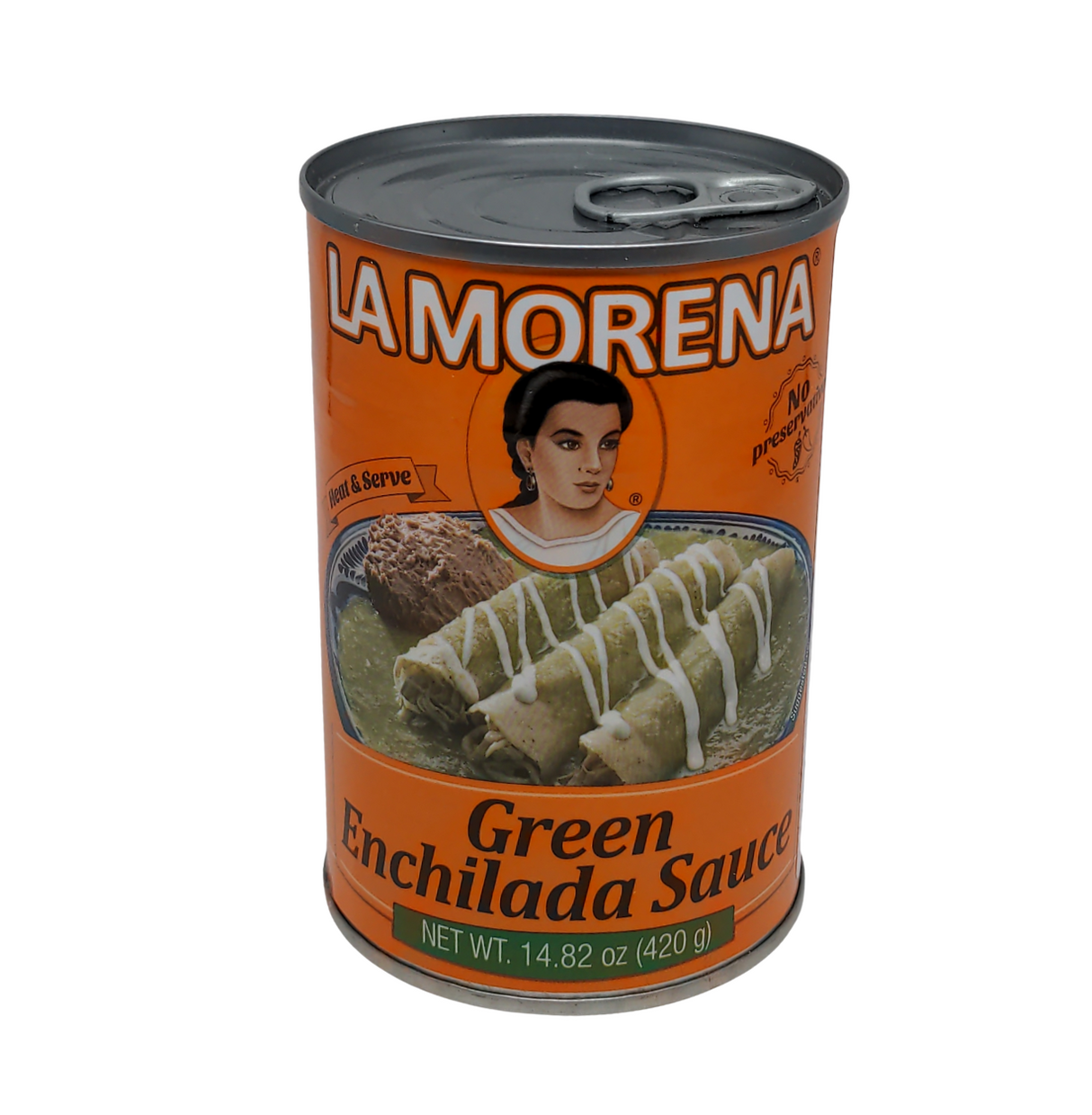 Salsa para Enchiladas Verdes 420g  - LA MORENA