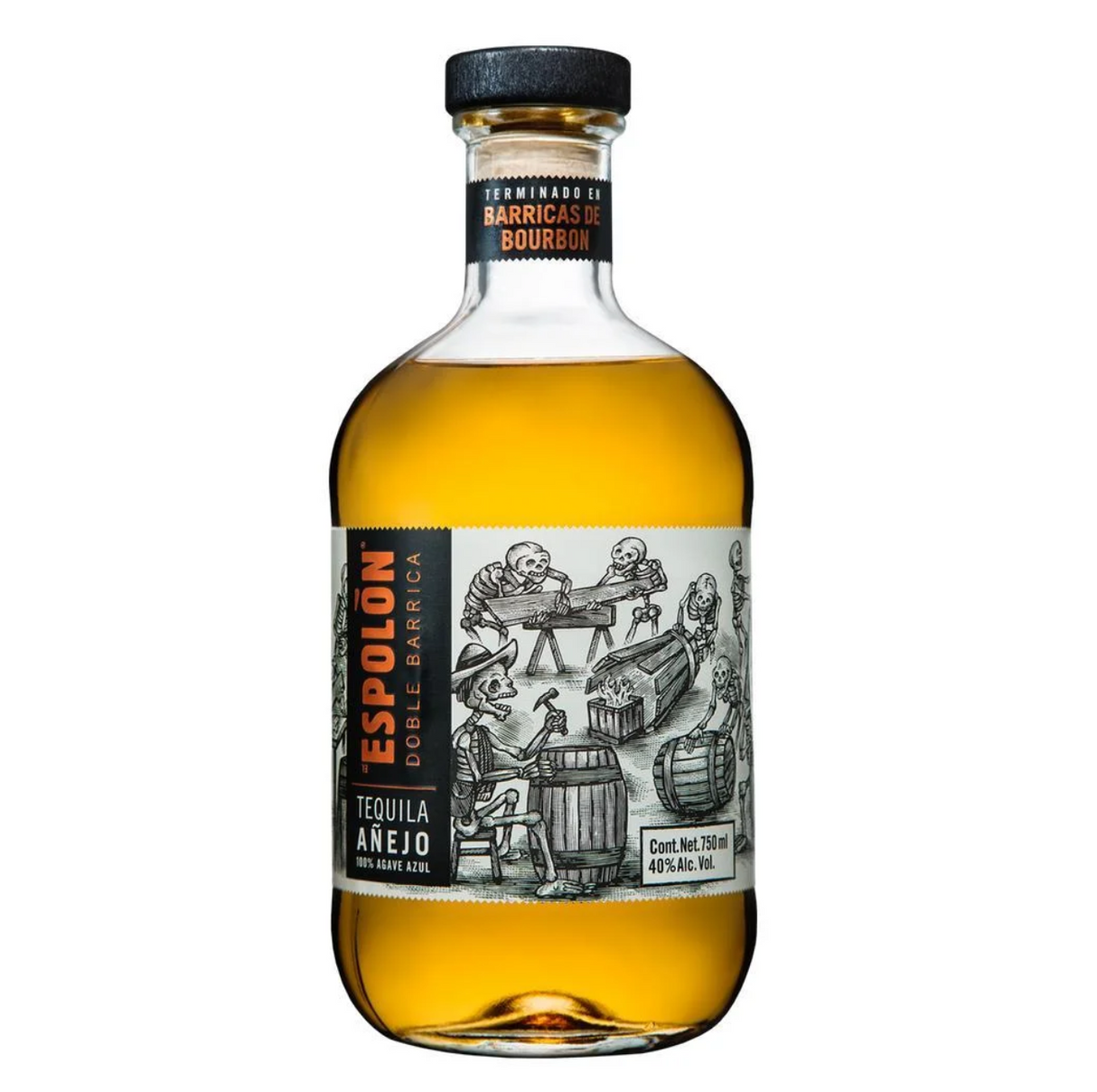 Espolon Tequila Añejo reine Agave 40%