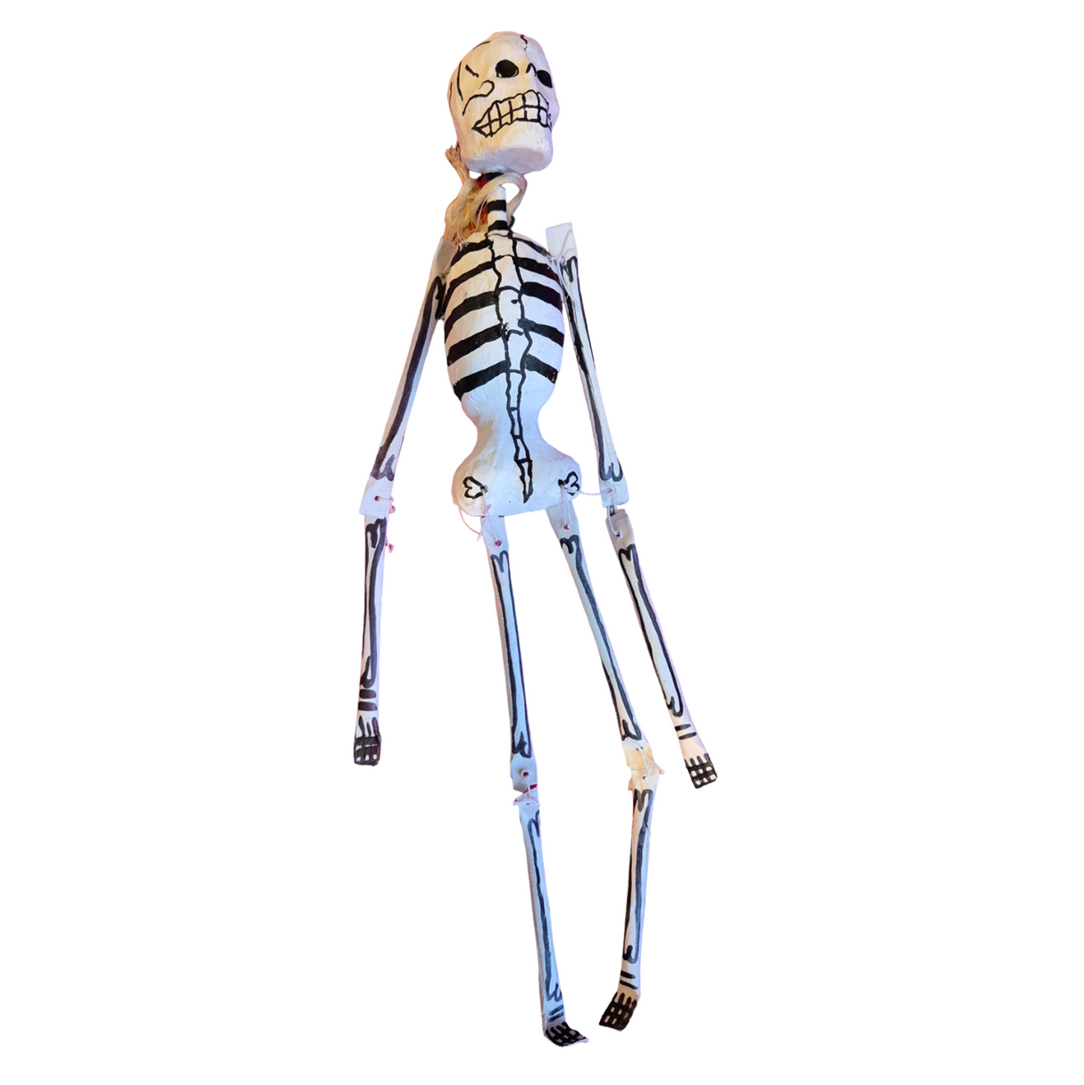 Esqueleto de Papel Mache 30 cm