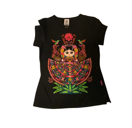 *T-Shirt Camiseta  Frida Vestida (CH)
