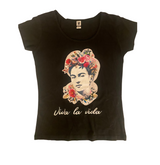 *T-Shirt - Camiseta Frida viva la vida (G)