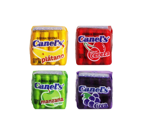 Chicle varios sabores frutal  - CANEL'S  (PIEZA)
