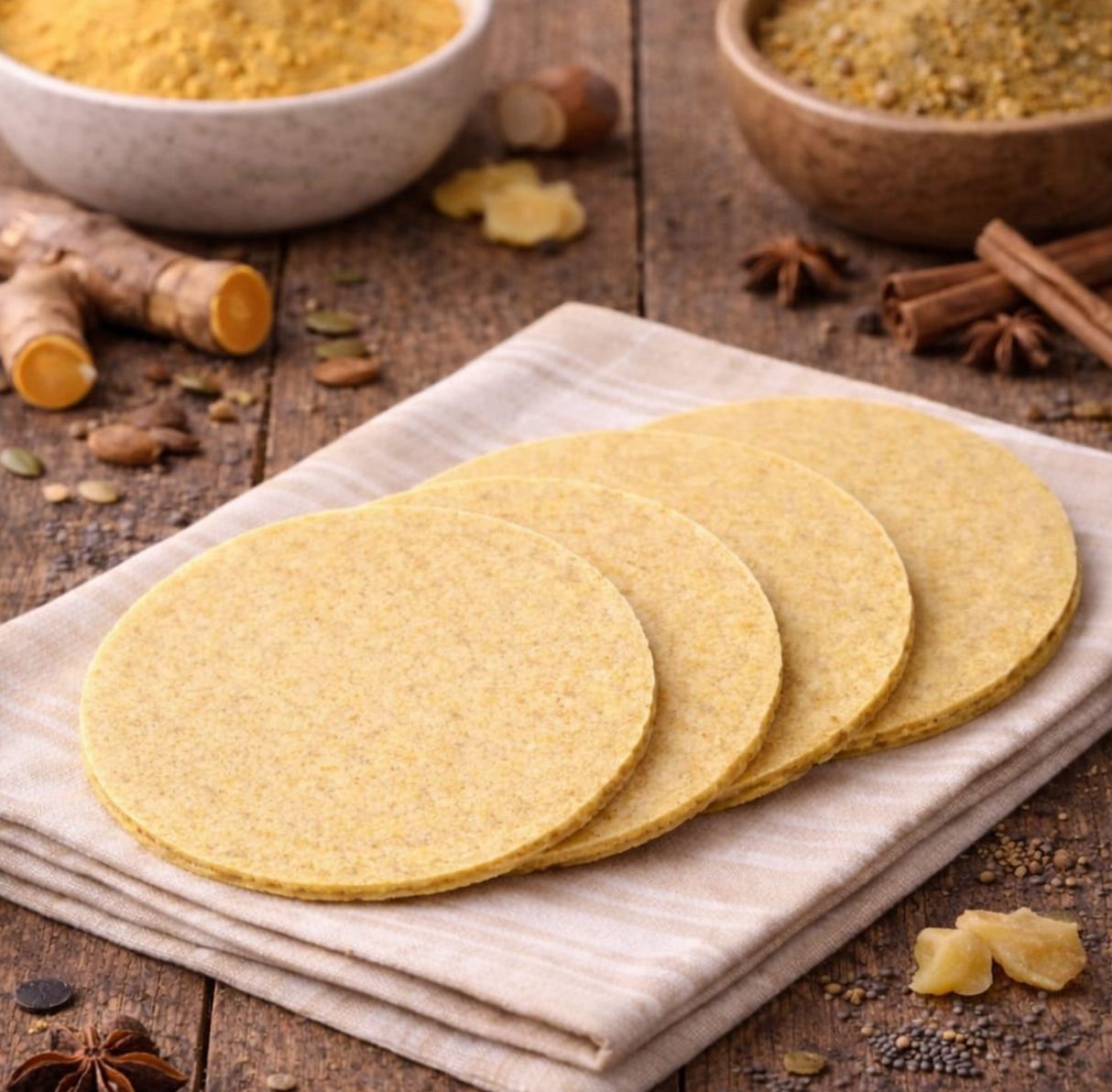 Obleas NUUM Golden Milk