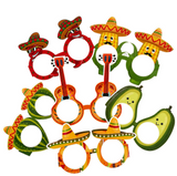 Lentes de fiesta VIVA MÉXICO en cartón