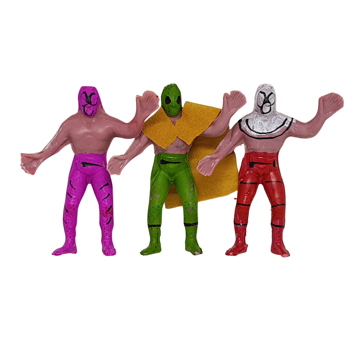 Luchador de plastico 1 pieza