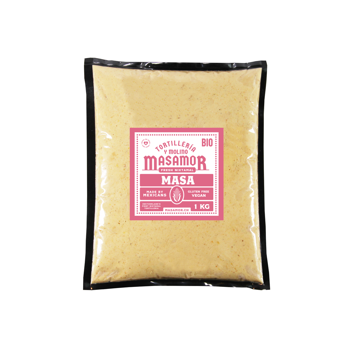 Masa de Maíz BIO - 1 Kg  MASAMOR