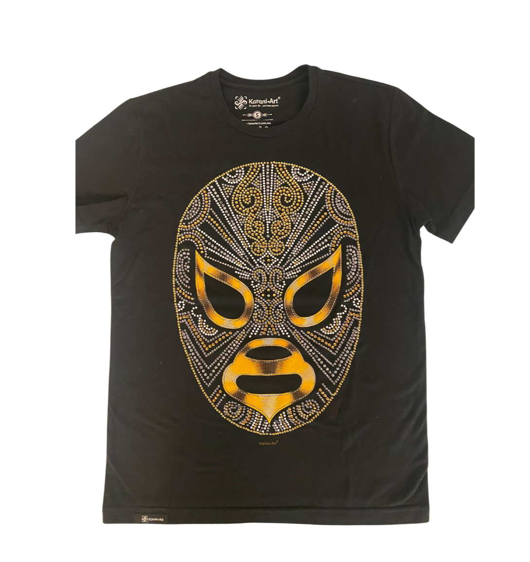 *T-Shirt Camiseta Luchador Dorado  (S)
