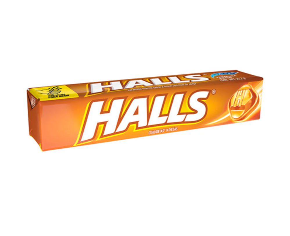 Halls Limon con Miel de abeja 25.2 gr.