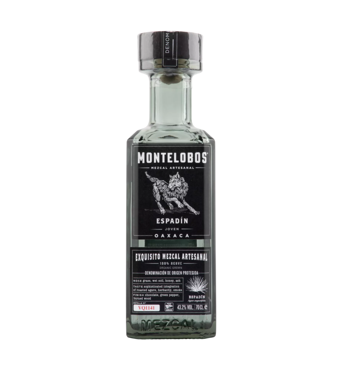 Mezcal Montelobos Espadin Joven 700ml 43.20%