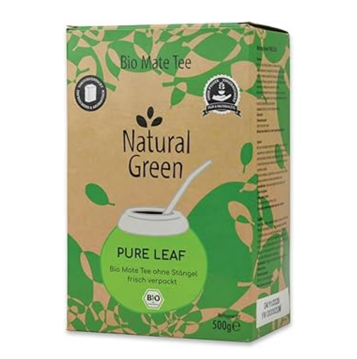 Yerba Mate Sin Palo Orgánica / BIO (Fair trade)500 gr - NATURAL GREEN