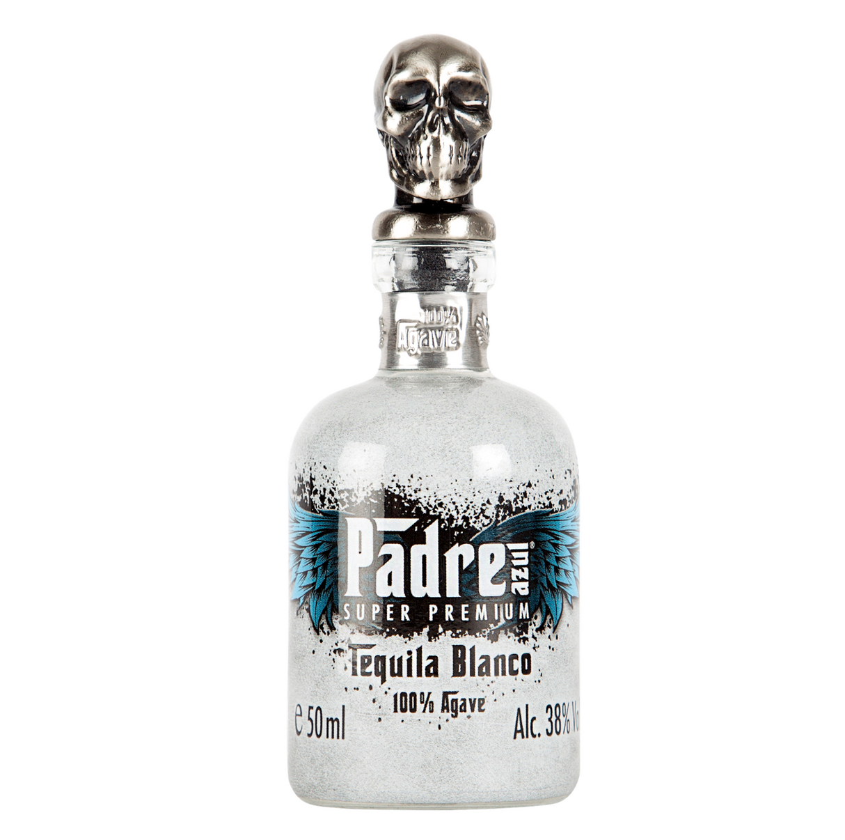 Tequila MINI  Blanco 50 ml PADRE AZUL