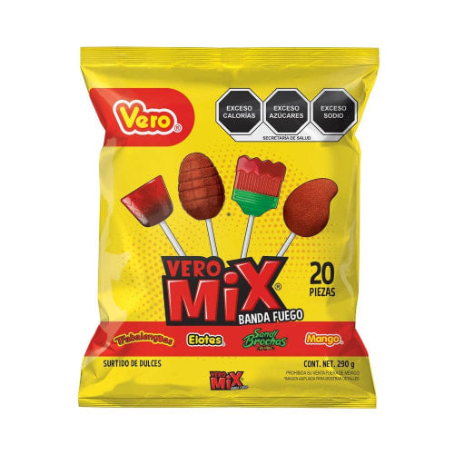 Paletas Banda Fuego VERO pza
