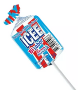 Paleta ICE bi sabor (cereza y Mora Azul) 7.5 g