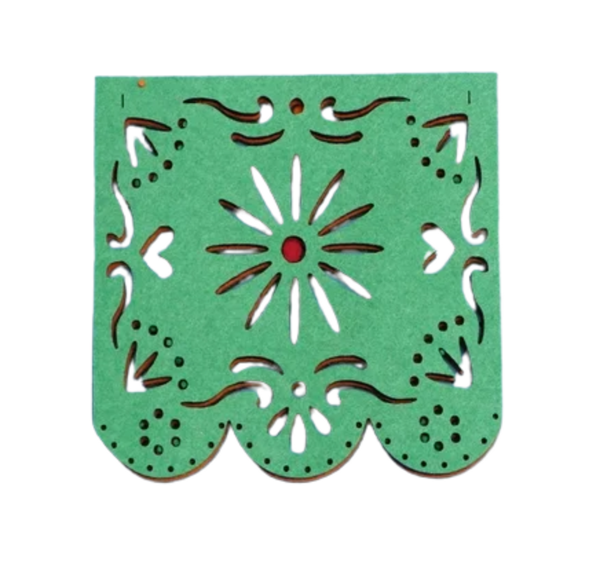 Banderines Papel picado fieltro Mini Varios colores