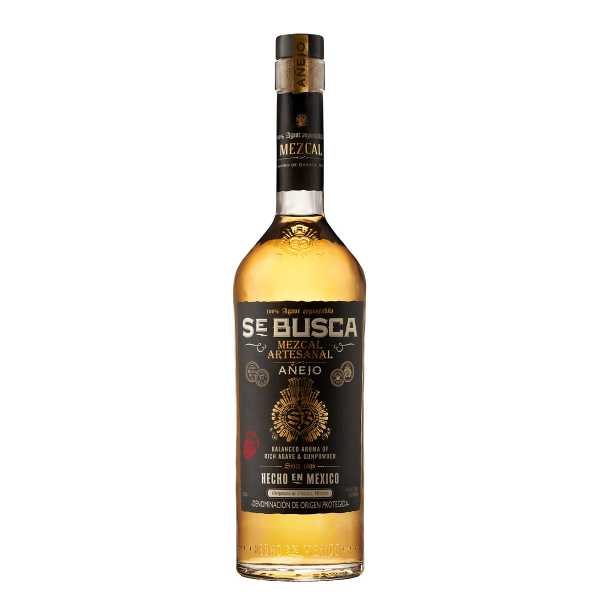 Mecal Artesanal Añejo 100 % Agave 700ml 40.0% - SE BUSCA