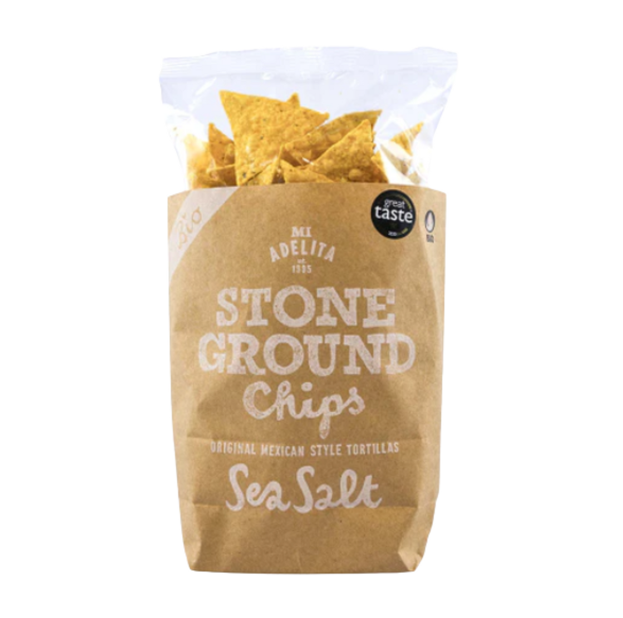 BIO Tortillas chips Sea Salt "Mi Adelita" 150 gr