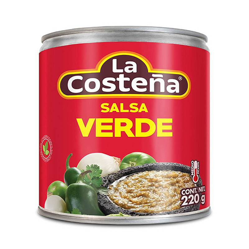 Salsa Verde La Costeña 220 Lata gr