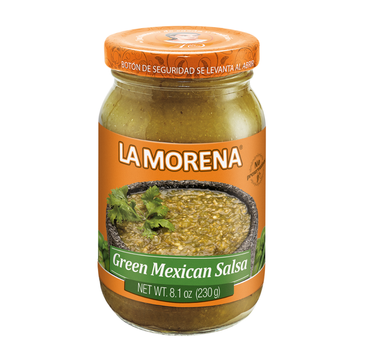 Salsa Verde en Frasco 230g  - LA MORENA