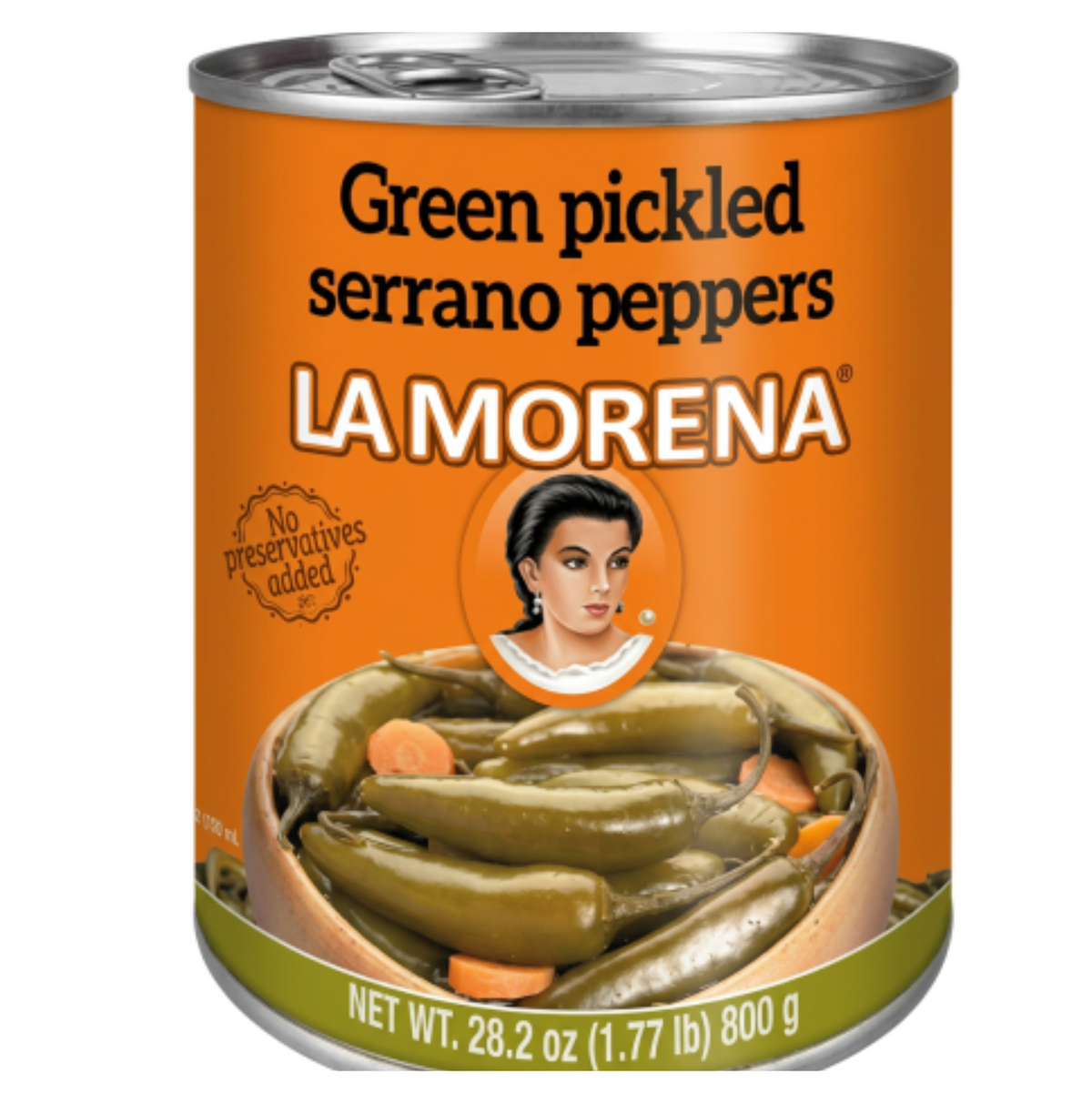 Chiles Serranos 800g - LA MORENA