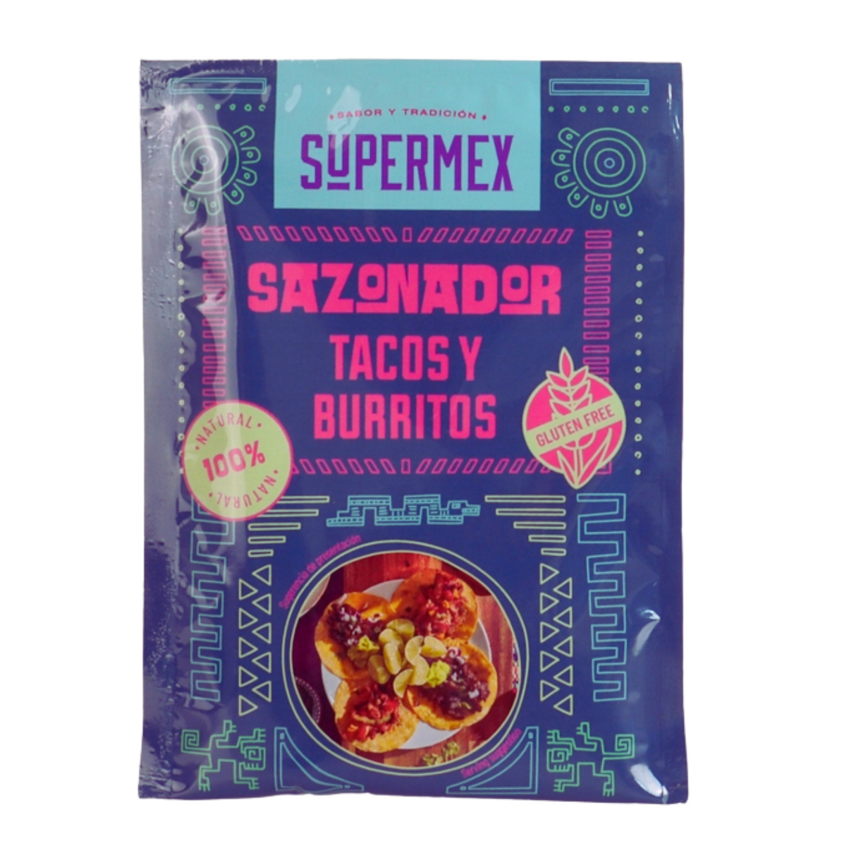 Sazonador para Tacos y Burritos 25gr  - SUPER MEX