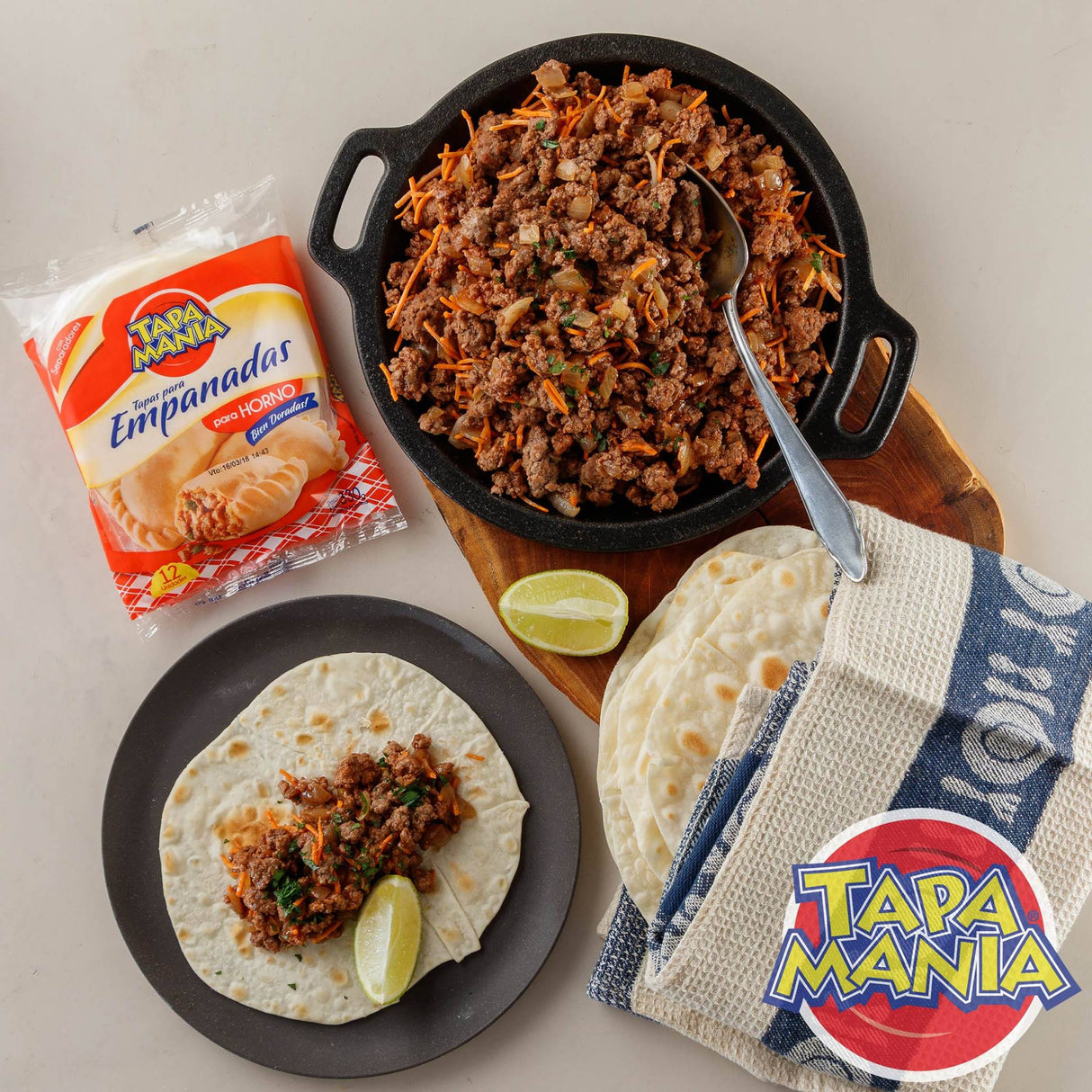 Tapas para Empanadas - TAPAMANIA 400g