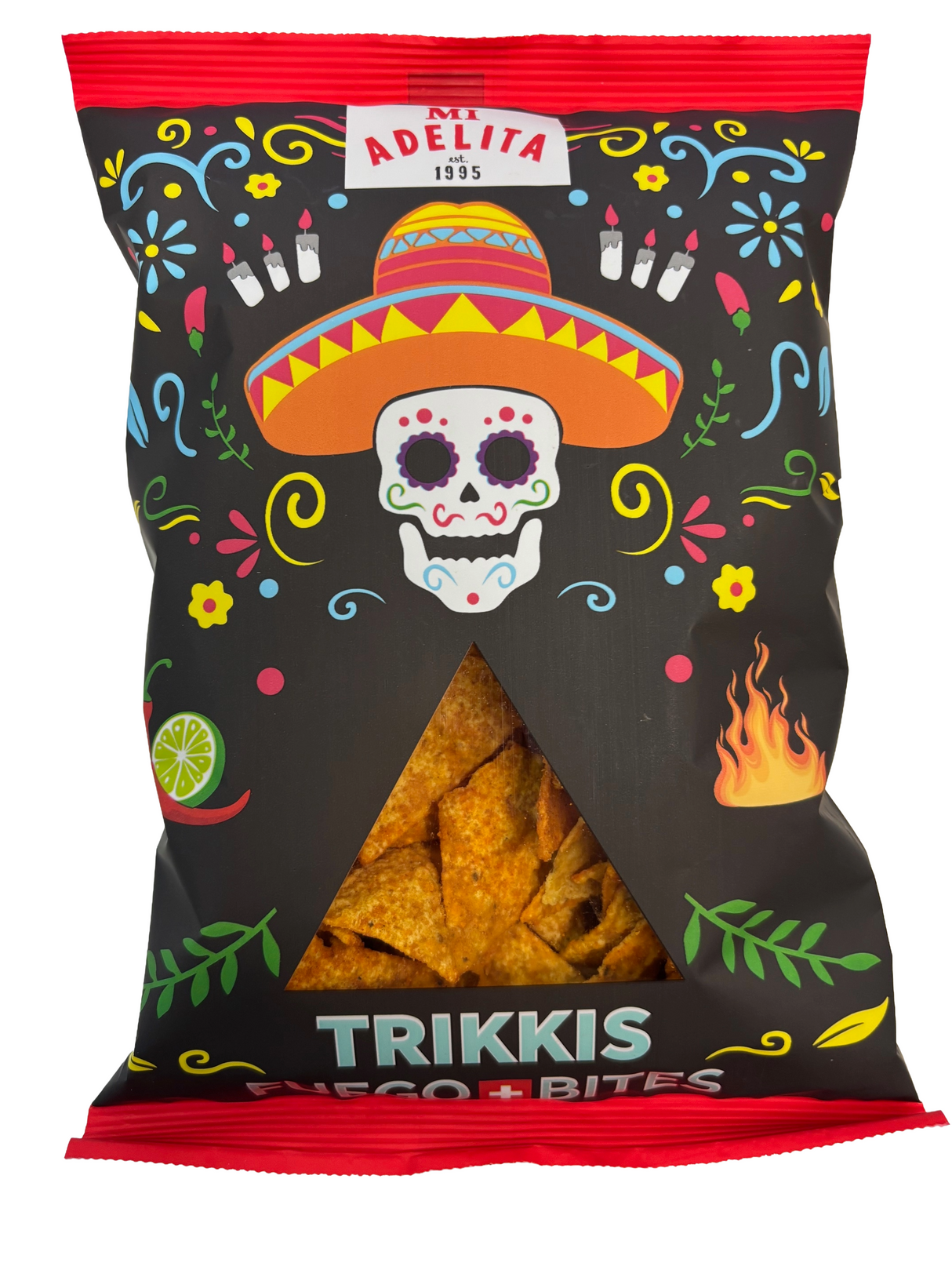 Tortilla Chips Trikkis Fuego Bites 90 gr MI ADELITA