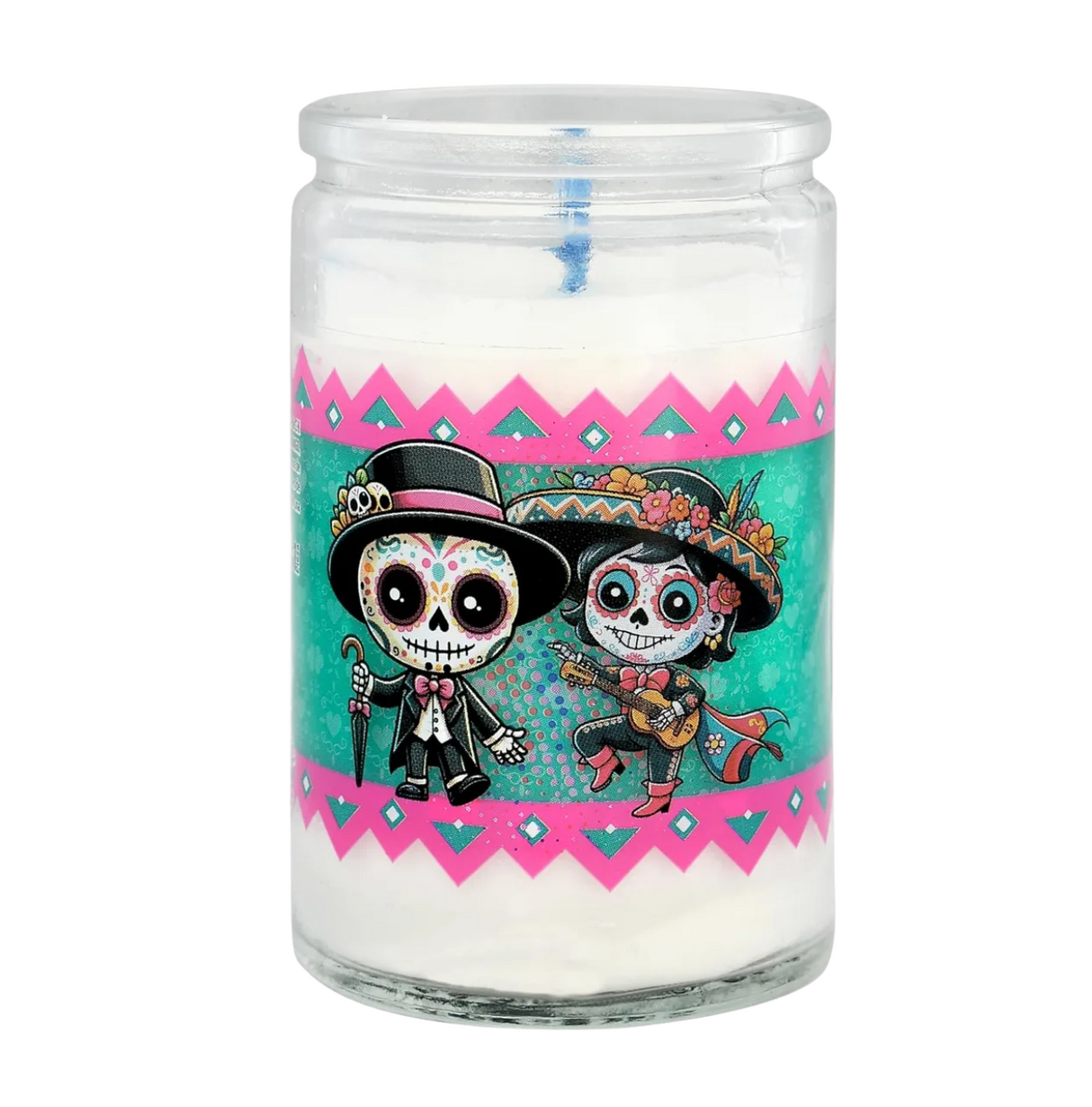 Mini Veladoras Día de Muertos Varios