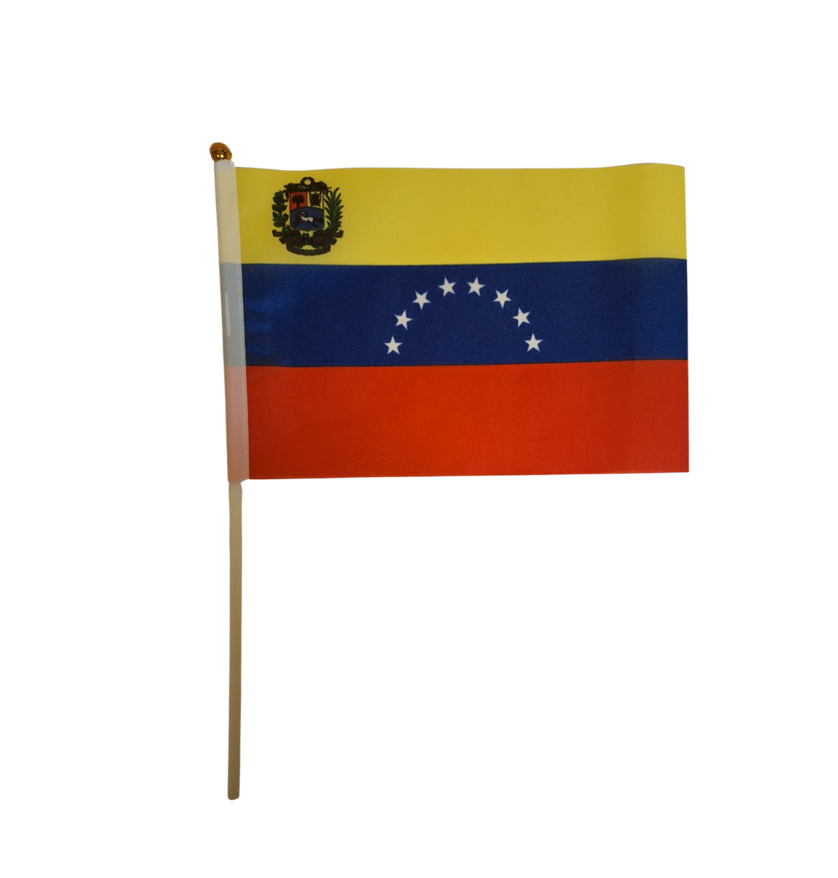 Mini bandera de Venezuela 21x13 cm.