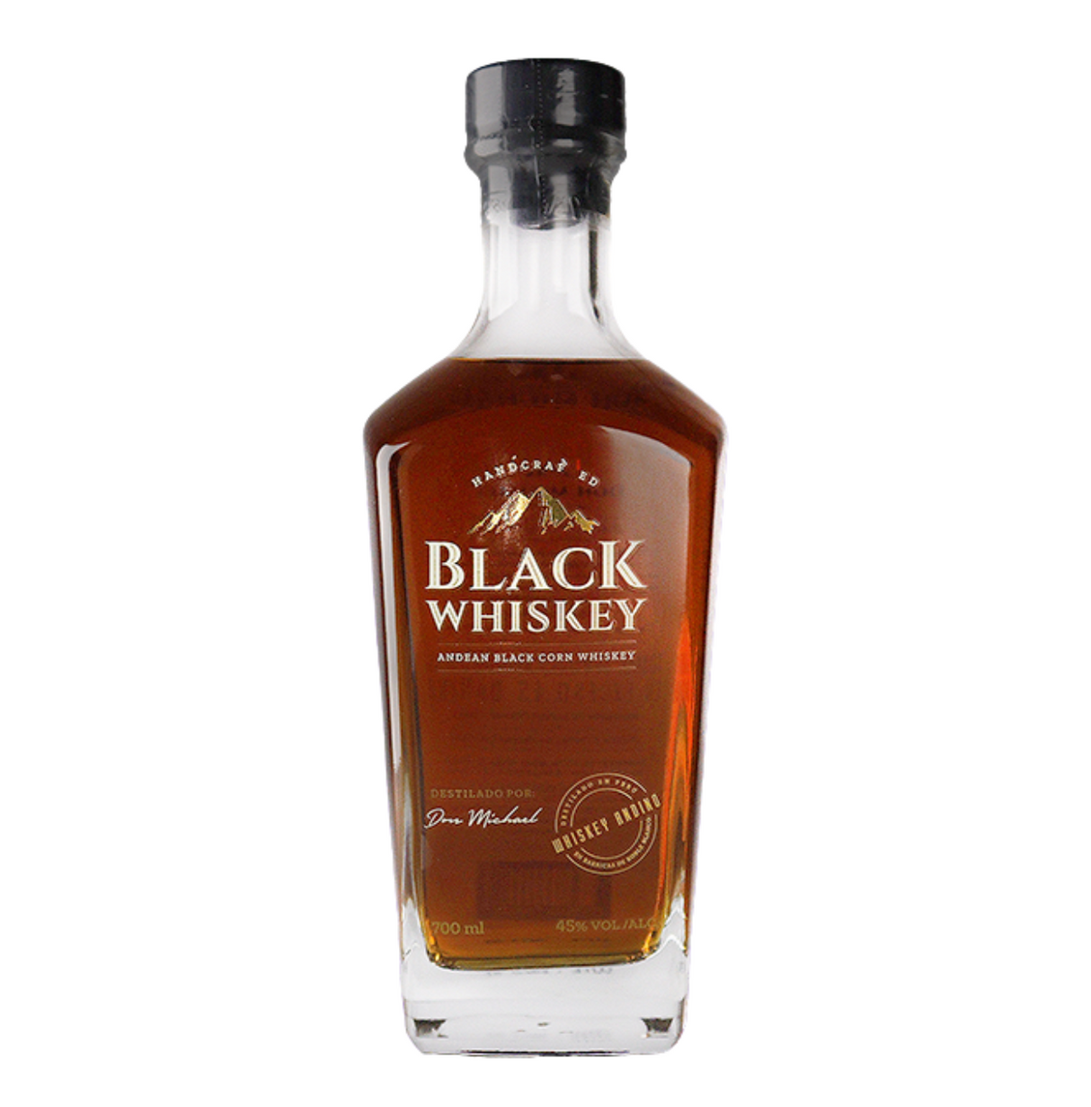 Whiskey de Maiz Negro Andino 700 ml BLACK WHISKEY