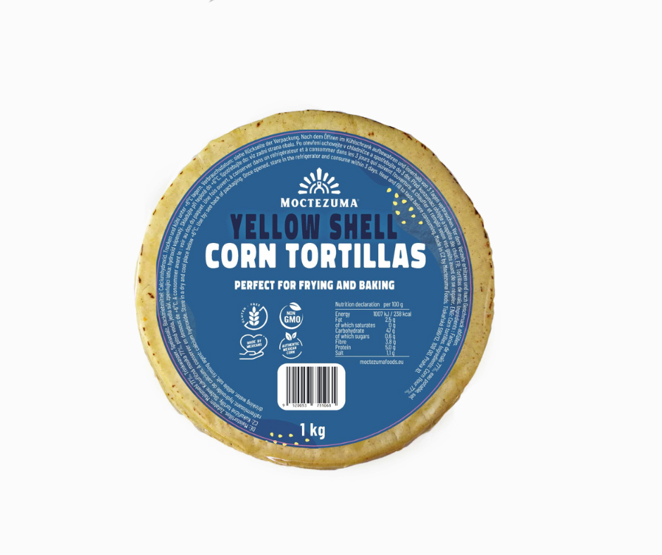 Tortilla para Freir YELLOW SHELL 1kg MOCTEZUMA