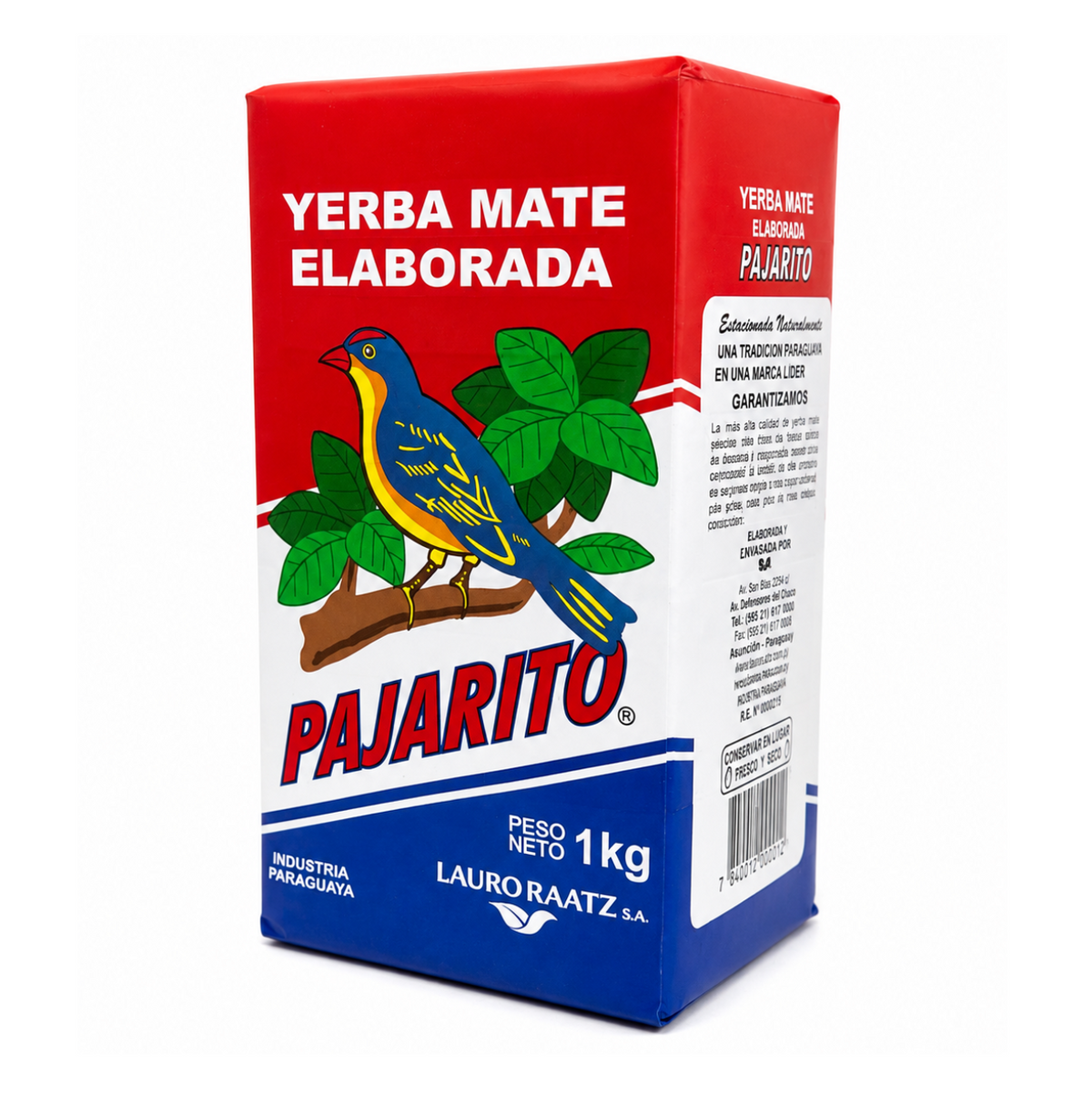 Yerba Mate Tradicional 1 kg - PAJARITO