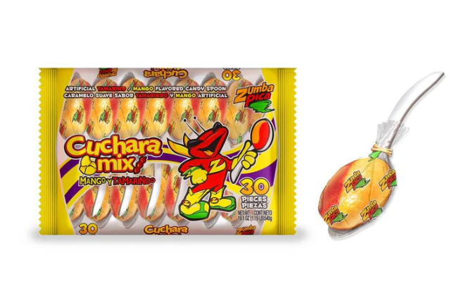 Cuchara con dulce de Mango y Tamarindo 18 g ZUMBA PICA