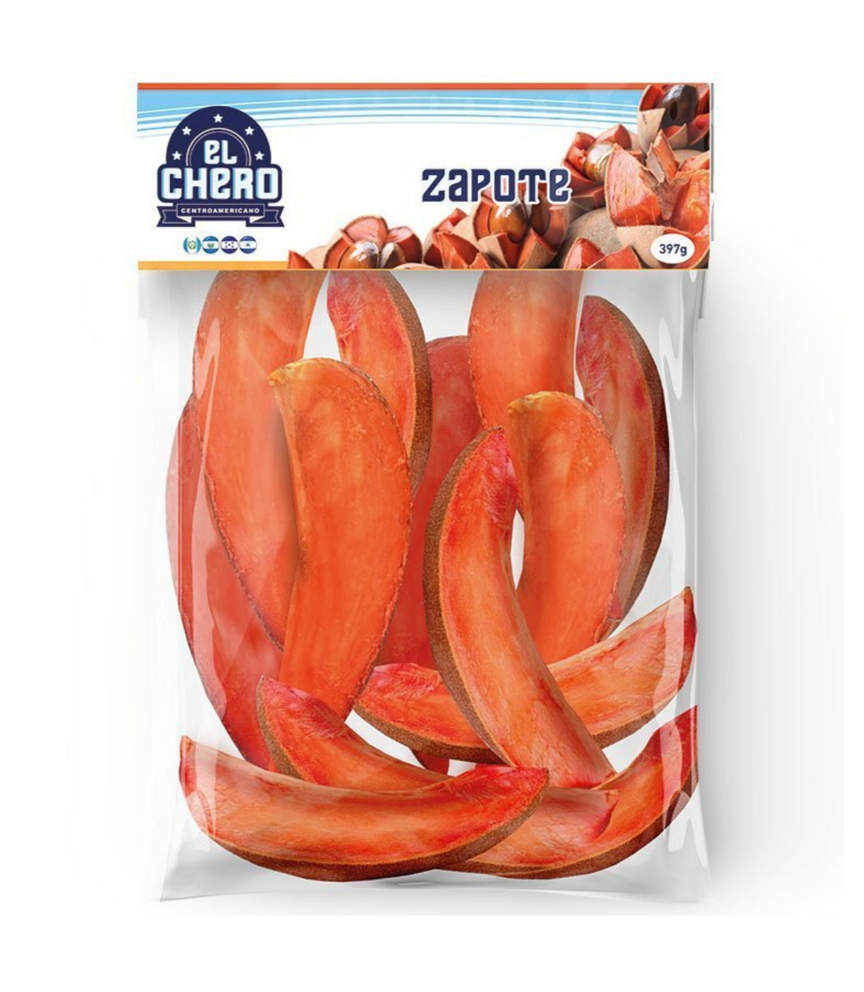 Zapote en mitades 397g  - EL CHERO