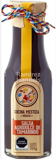 *Salsa agridulce de Tamarindo 310 gr COCINA MESTIZA
