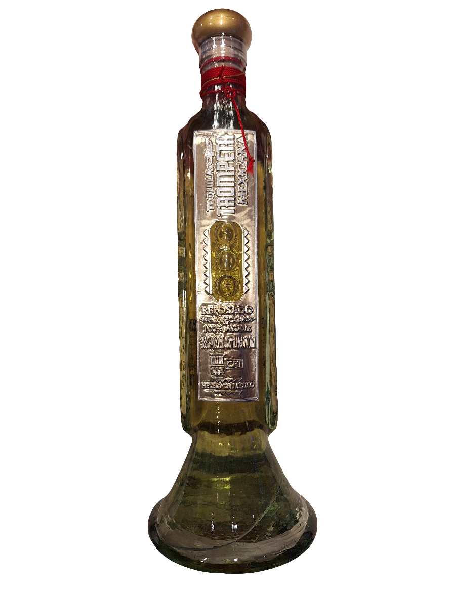 *TEQUILA REPOSADO TROMPETA MEXICANA 100% AGAVE 38° 700ML