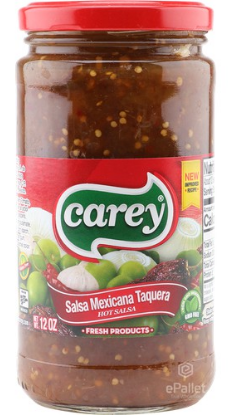 Salsa Taquera en frasco 345 gr CAREY